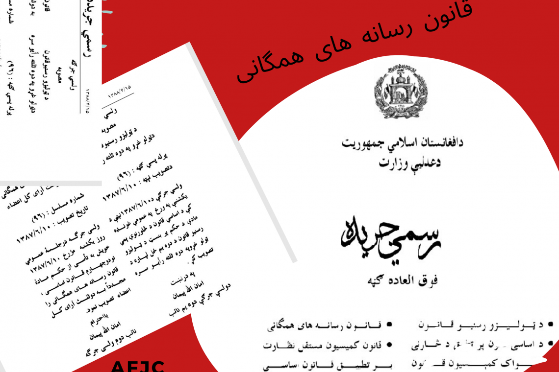 قانون رسانه‌های همگانی افغانستان